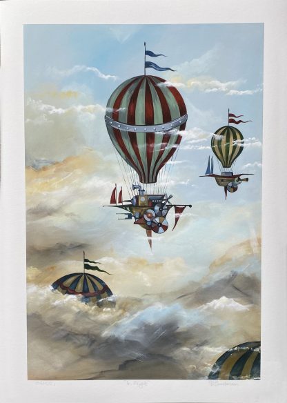 In Flight - Print on Artists Paper